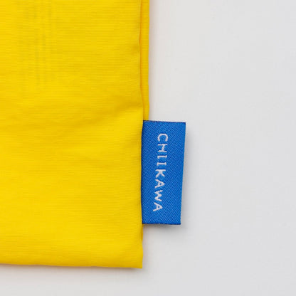 ちいかわ 刺繍トートバッグ うさぎハート イエロー  (刺繍キーホルダー付)