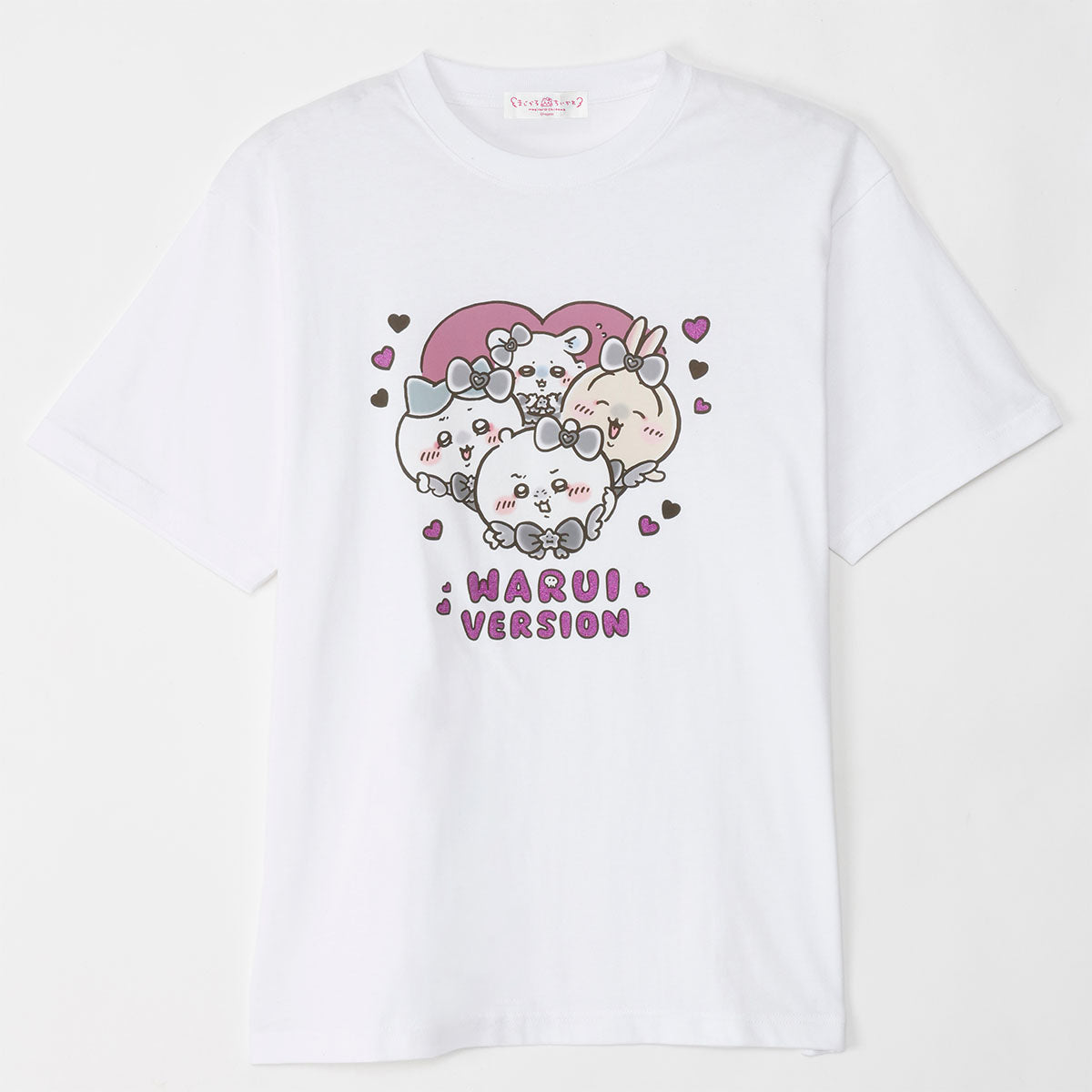 Chiikawa Magical Chiikawa T-Shirt Evil Version All White