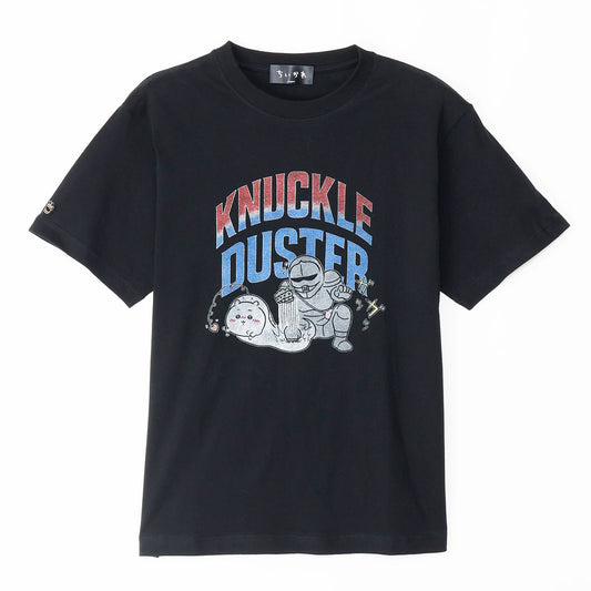 ちいかわ Tシャツ KNUCKLE DUSTER ブラック