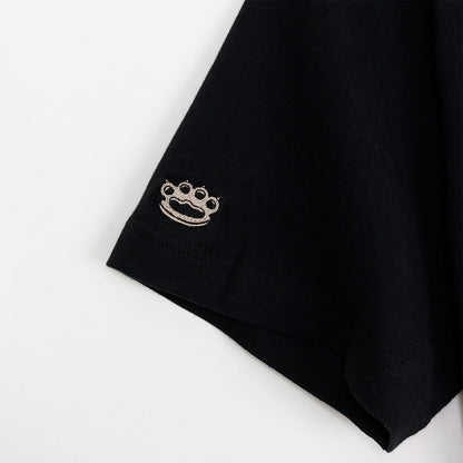 ちいかわ Tシャツ KNUCKLE DUSTER ブラック