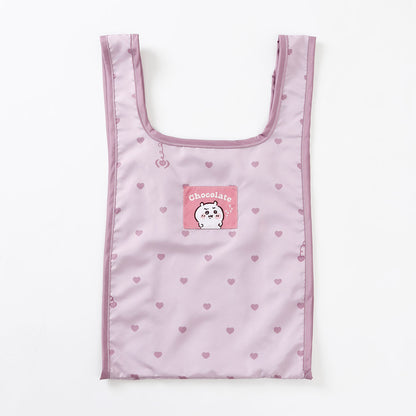 ちいかわ エコバッグ ハートチョコレート ちいかわ ピンク