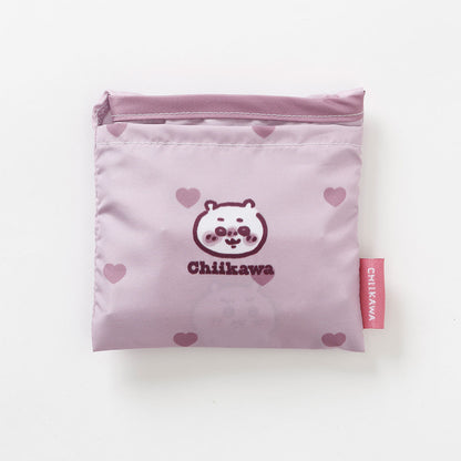 ちいかわ エコバッグ ハートチョコレート ちいかわ ピンク