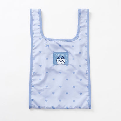 Chiikawa Eco Bag Heart Chocolate Hachiware Blue