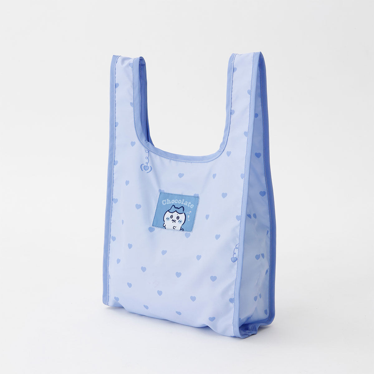 Chiikawa Eco Bag Heart Chocolate Hachiware Blue