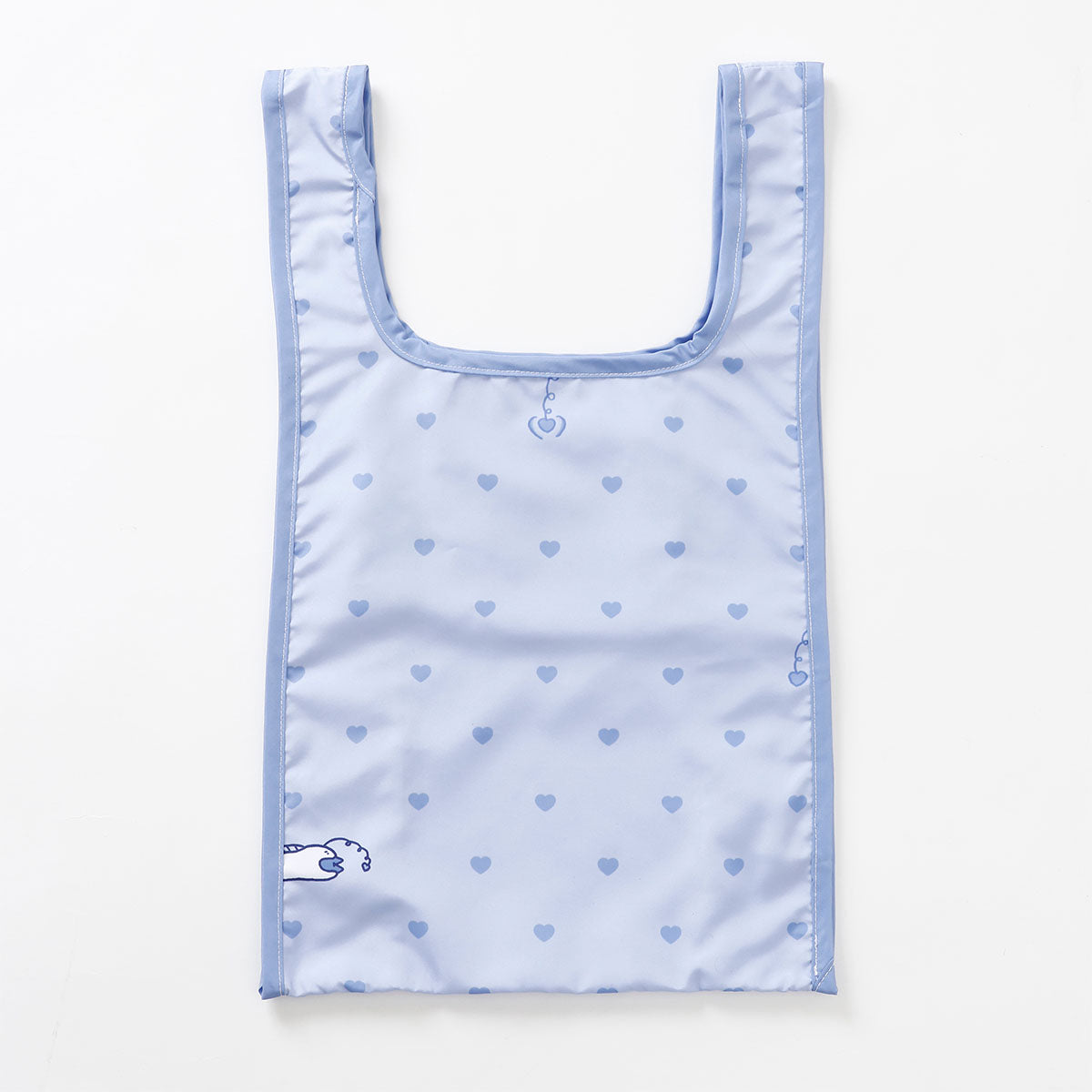 Chiikawa Eco Bag Heart Chocolate Hachiware Blue