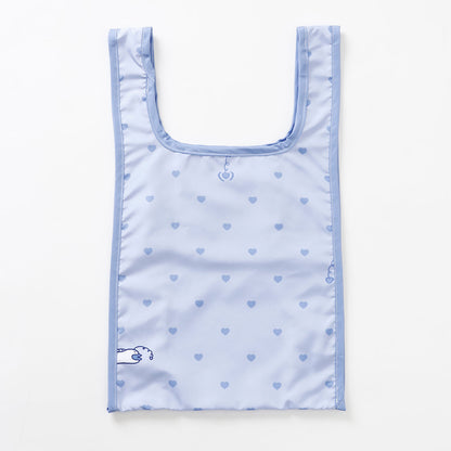 Chiikawa Eco Bag Heart Chocolate Hachiware Blue
