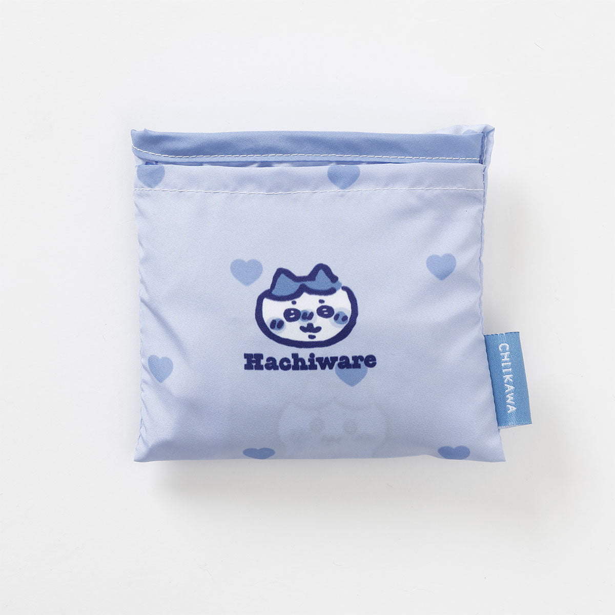 Chiikawa Eco Bag Heart Chocolate Hachiware Blue