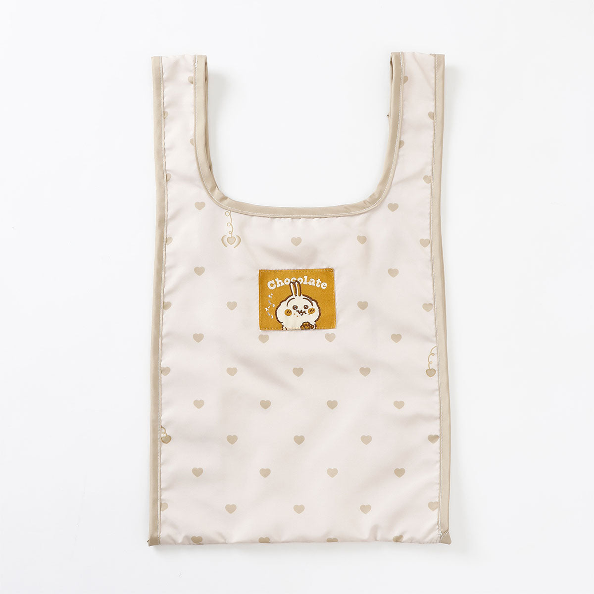 Chiikawa Eco Bag Heart Chocolate Usagi Yellow