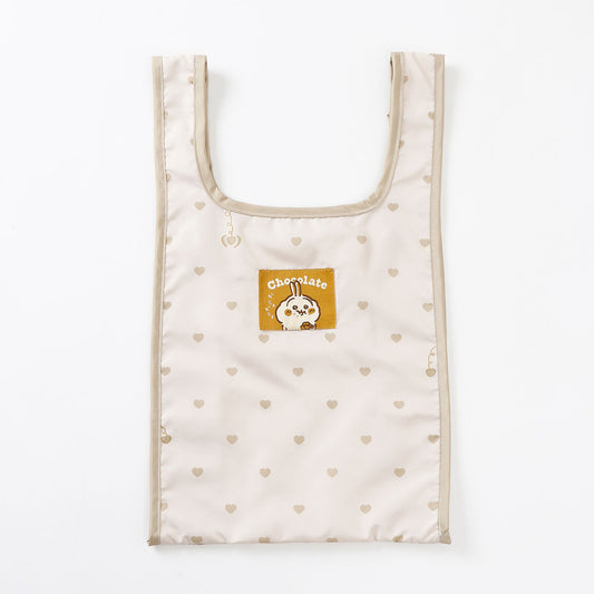 치이카와 에코백 하트 초콜릿 우사기 옐로우