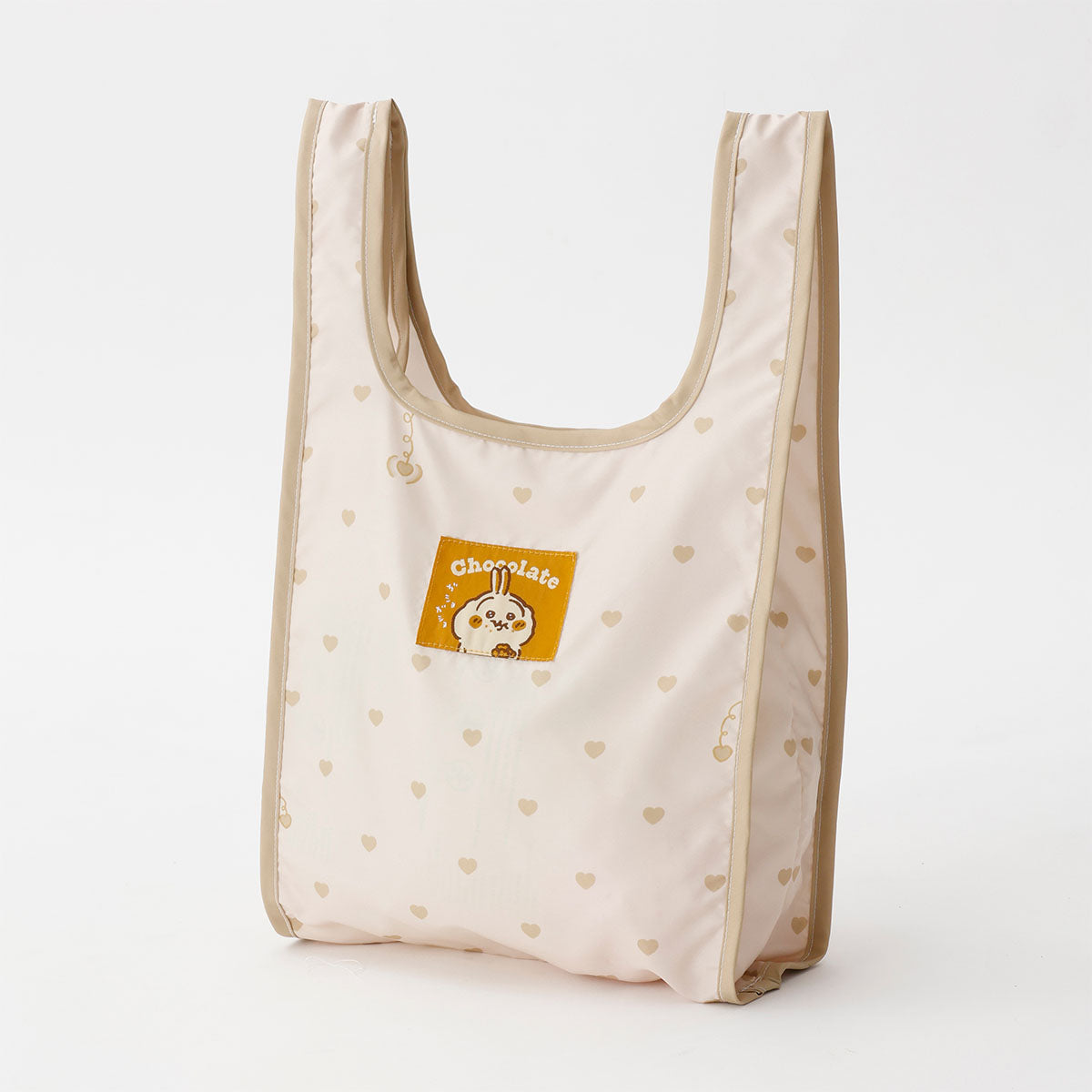 Chiikawa Eco Bag Heart Chocolate Usagi Yellow