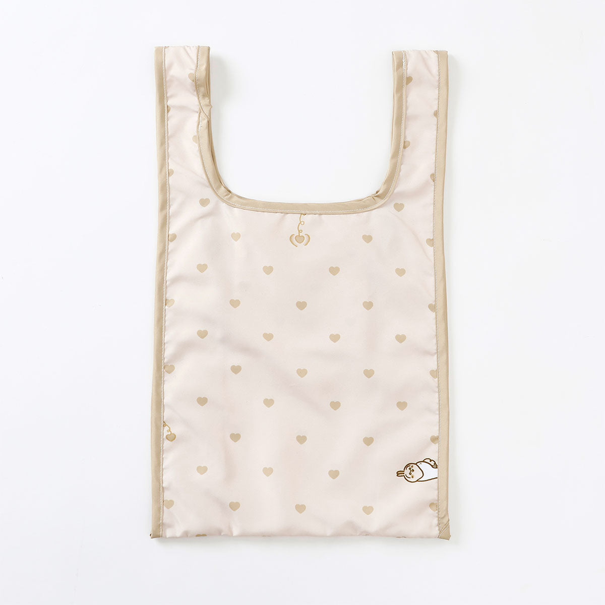 Chiikawa Eco Bag Heart Chocolate Usagi Yellow