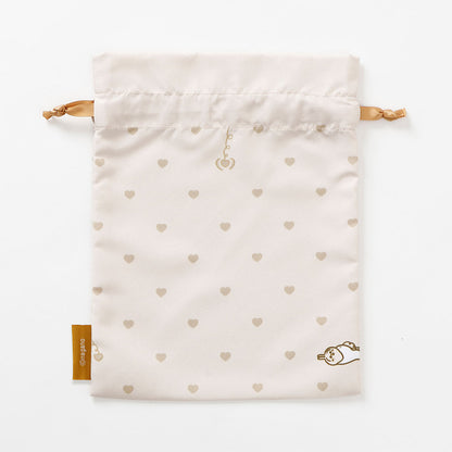 吉伊卡哇 束口袋 爱心巧克力 乌萨奇 黄色