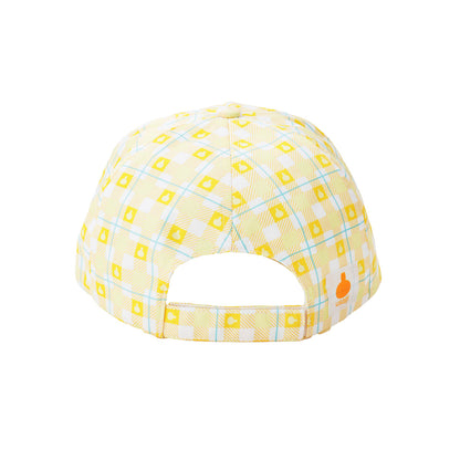 ちいかわ チェックシリーズ CAP うさぎ イエロー