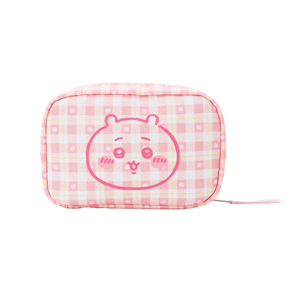 Chiikawa Check Series Pouch Chiikawa Pink