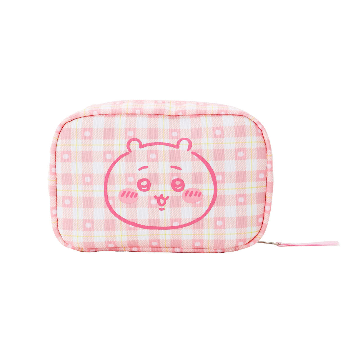 Chiikawa Check Series Pouch Chiikawa Pink
