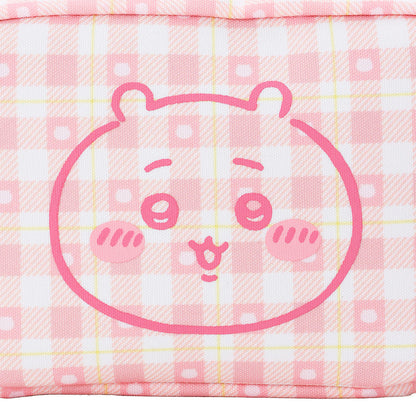 Chiikawa Check Series Pouch Chiikawa Pink