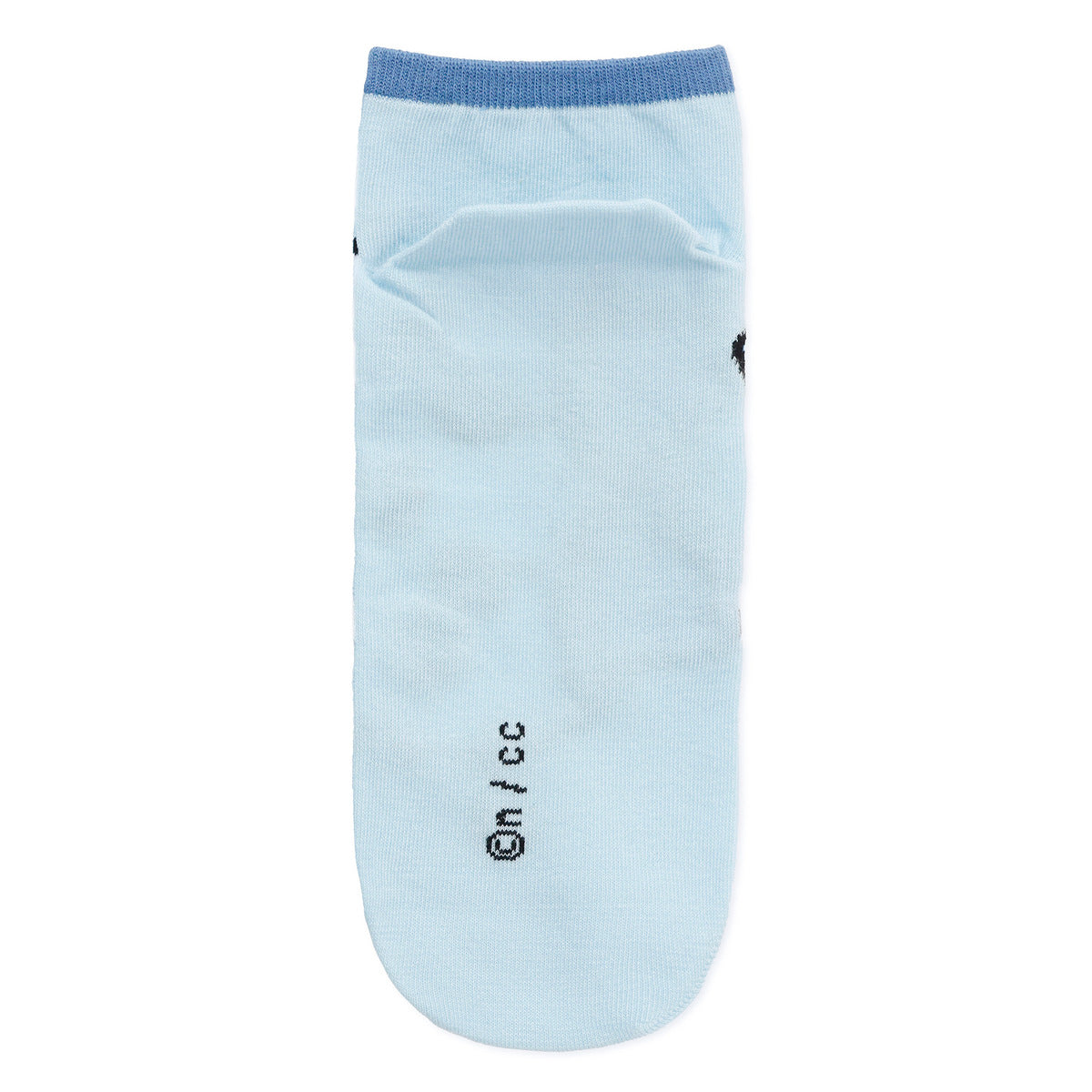 Chiikawa Crew Socks Hachiware Close-Up Light Blue