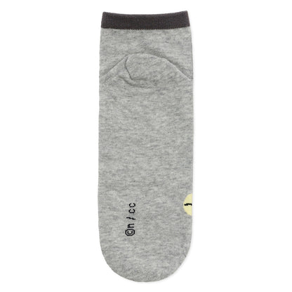 吉伊卡哇 中筒袜 海獭放大款 混灰色