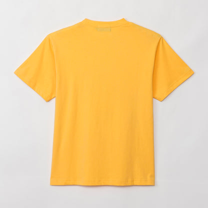 ちいかわ シーサーのおみやげやさん Tシャツ 全速力 イエロー