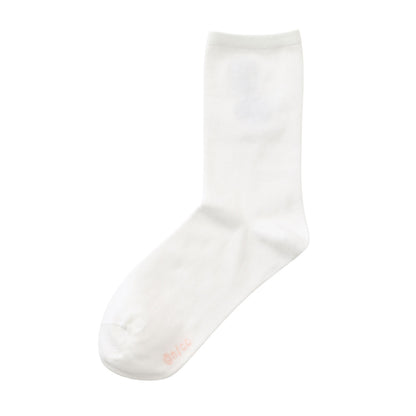 Chiikawa Crew Socks One-Point Embroidery Chiikawa White