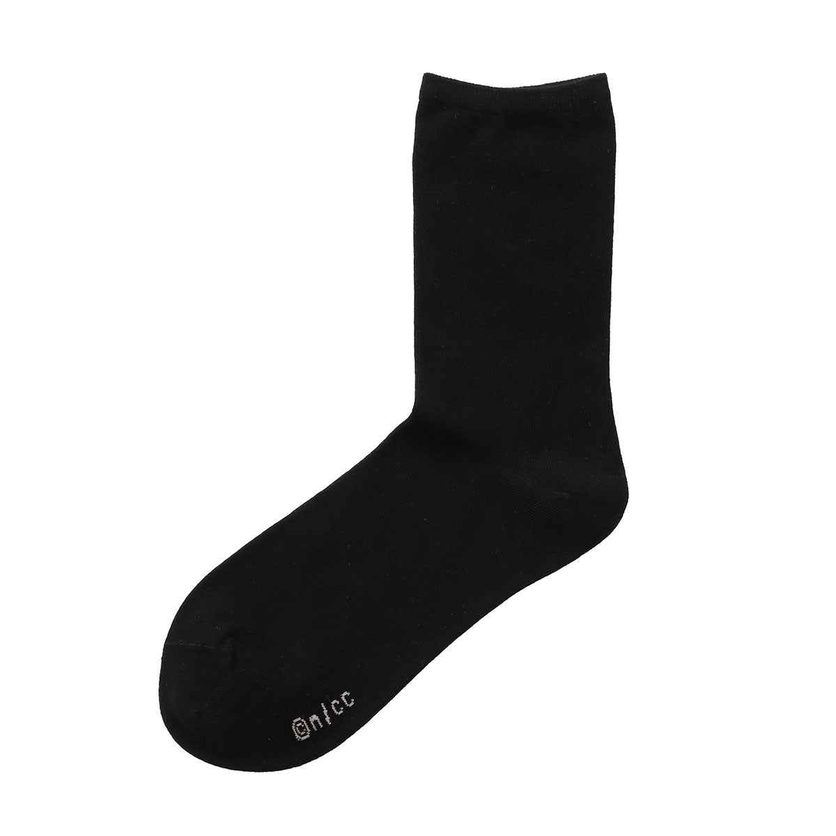 吉伊卡哇 刺繡中筒襪 吉伊卡哇 黑色