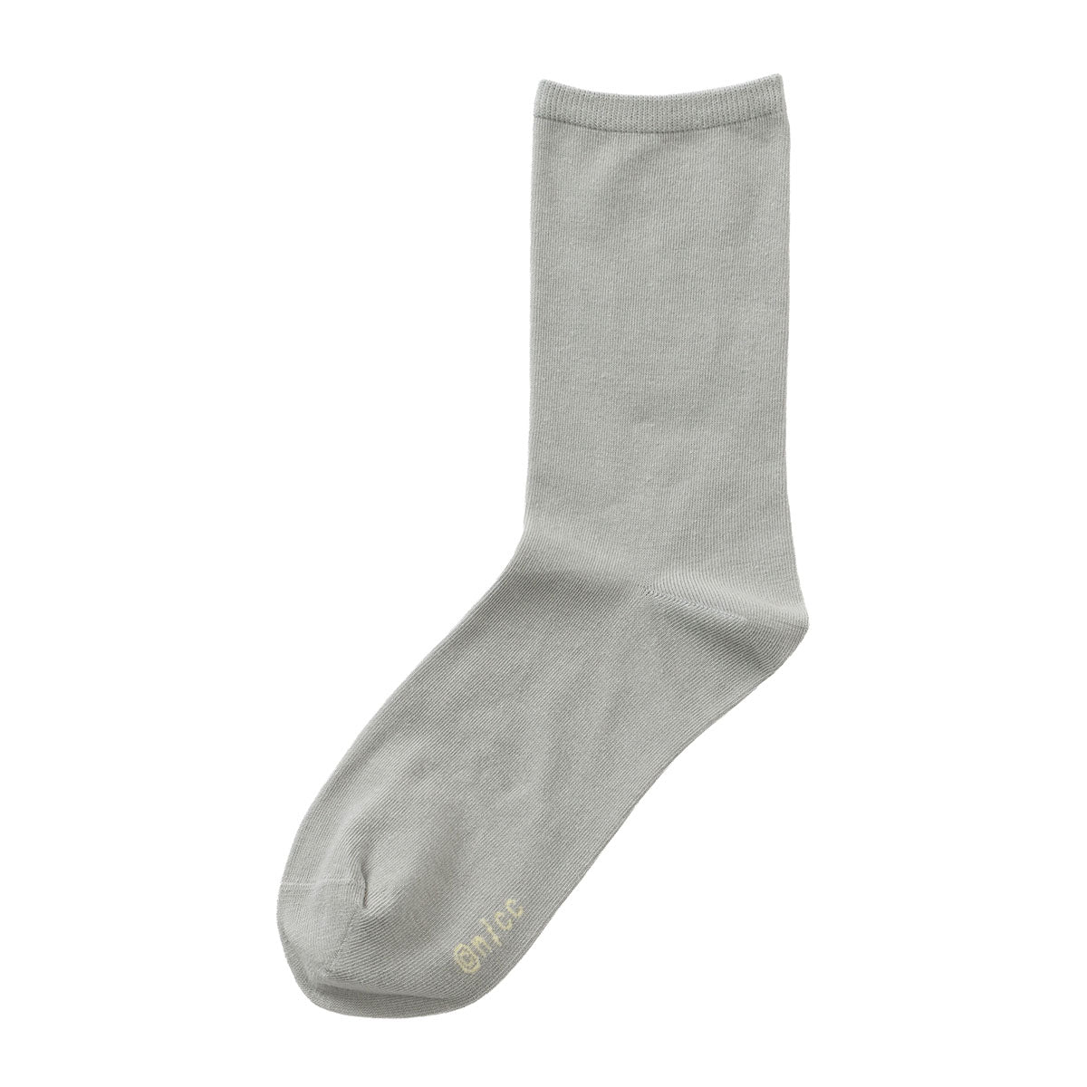 Chiikawa Crew Socks One-Point Embroidery Usagi Gray