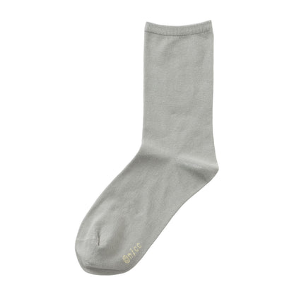 Chiikawa Crew Socks One-Point Embroidery Usagi Gray