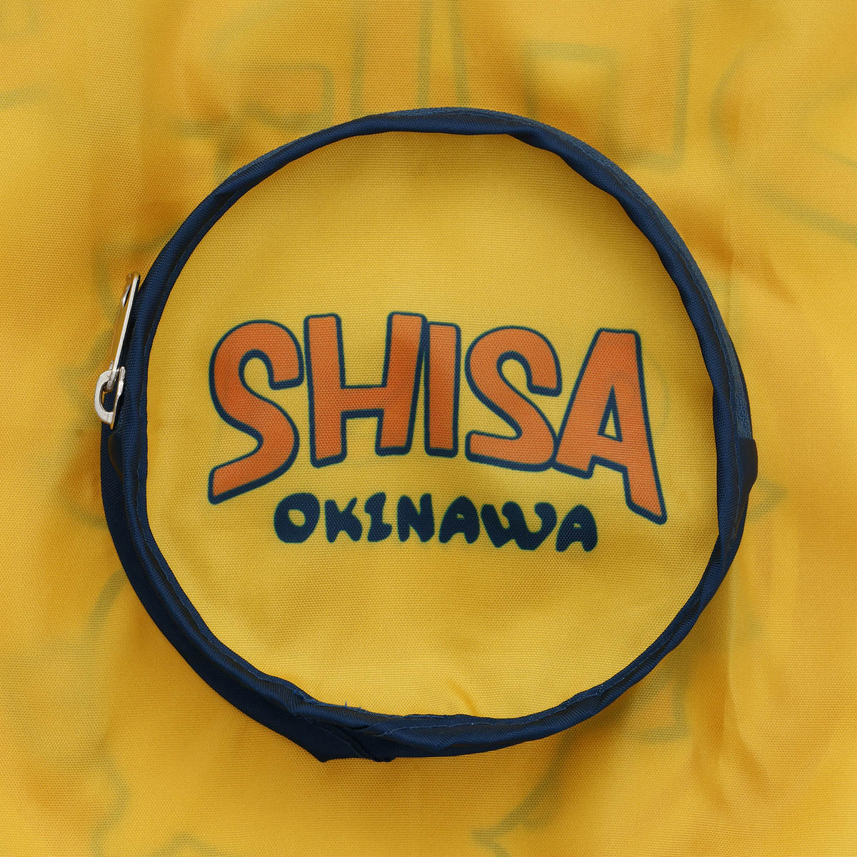 ちいかわ シーサーのおみやげやさん エコバッグ 全速力 イエロー