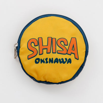 ちいかわ シーサーのおみやげやさん エコバッグ 全速力 イエロー