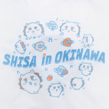 ちいかわ シーサーのおみやげやさん エコバッグ いっぱい ホワイト