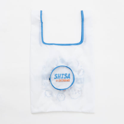 ちいかわ シーサーのおみやげやさん エコバッグ いっぱい ホワイト