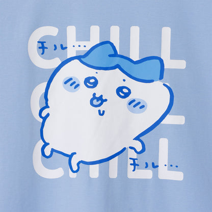 Chiikawa T-Shirt Chill Chill Hachiware Blue