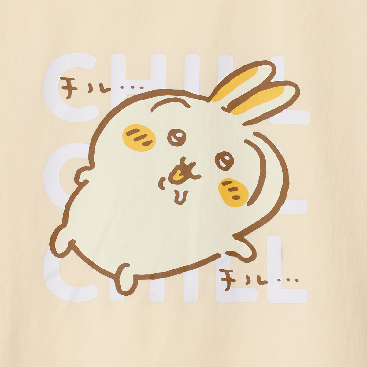 ちいかわ Tシャツ チルチルうさぎ イエロー