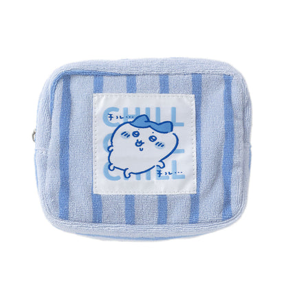 Chiikawa Pouch Chill Chill Hachiware Blue