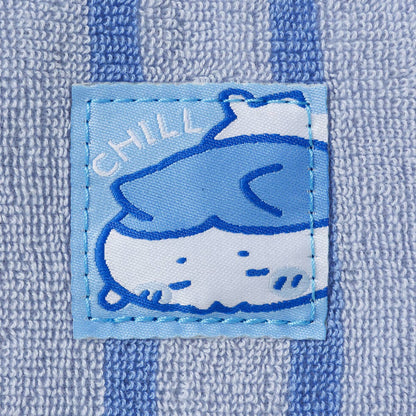 Chiikawa Pouch Chill Chill Hachiware Blue