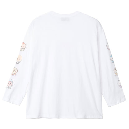 吉伊卡哇 baby系列 長袖T恤 “變成小寶寶了” 白色