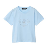 Chiikawa Go!HARAJUKU T-Shirt Ribbon Ribbon Hachiware Blue