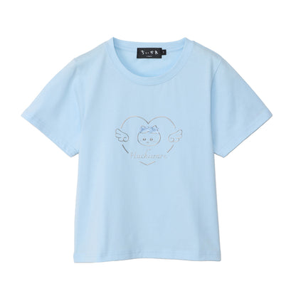 ちいかわ Go!HARAJUKU Tシャツ リボンリボン ハチワレ ブルー