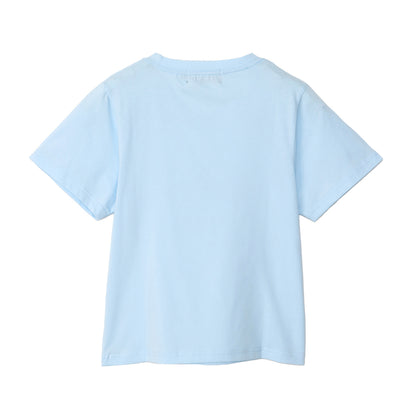 ちいかわ Go!HARAJUKU Tシャツ リボンリボン ハチワレ ブルー