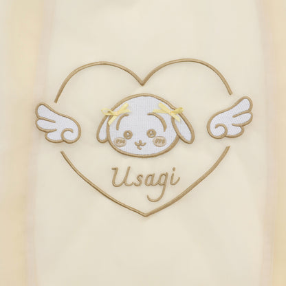 吉伊卡哇 Go!HARAJUKU 歐根紗包 蝴蝶結 黃色 (兔兔)