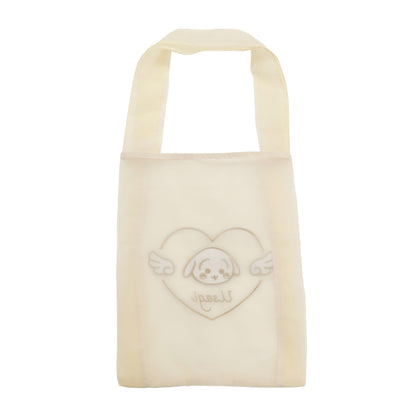 吉伊卡哇 Go!HARAJUKU 歐根紗包 蝴蝶結 黃色 (兔兔)