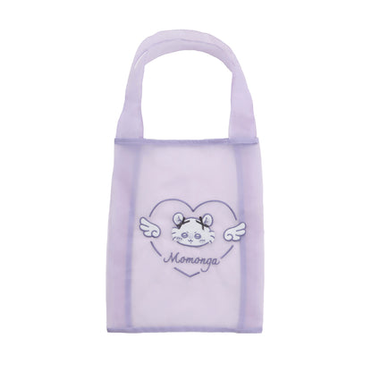 Chiikawa Go!HARAJUKU Organza Bag Ribbon Ribbon Purple (Momonga)