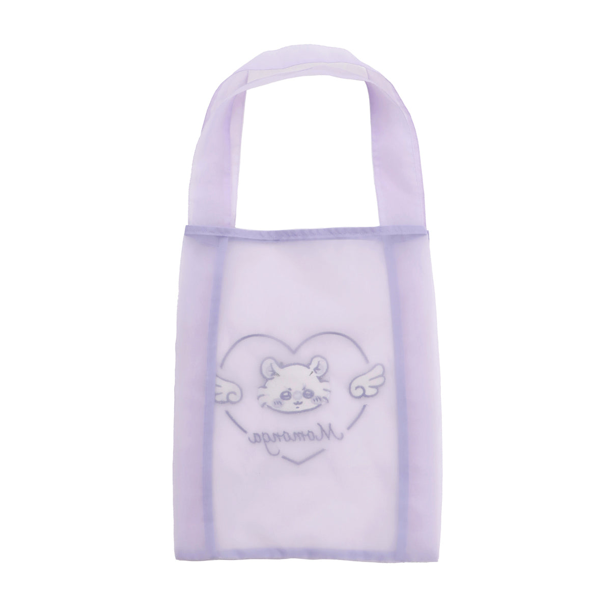 Chiikawa Go!HARAJUKU Organza Bag Ribbon Ribbon Purple (Momonga)