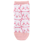 ちいかわ クルーソックス ちいかわいっぱい ピンク