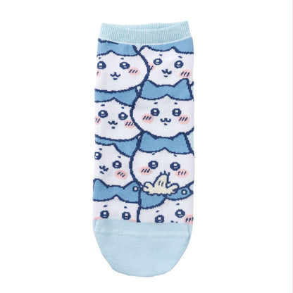 Chiikawa Crew Socks Lots of Hachiware Sax