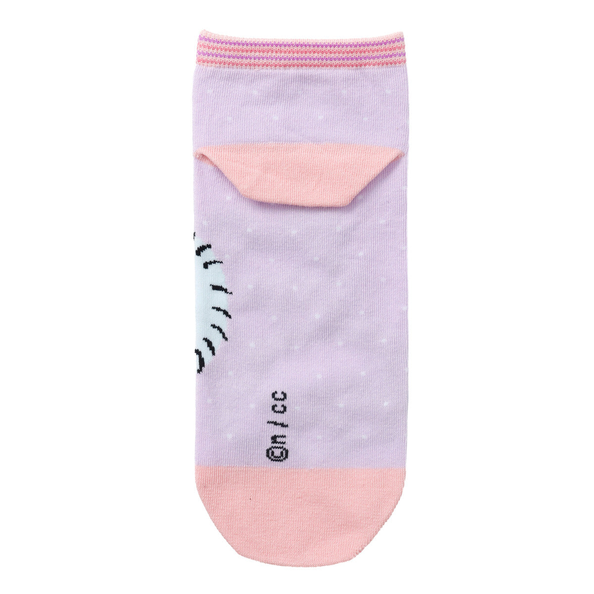 ちいかわ クルーソックス ちいかわとモモンガ ピンク