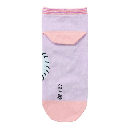 ちいかわ クルーソックス ちいかわとモモンガ ピンク