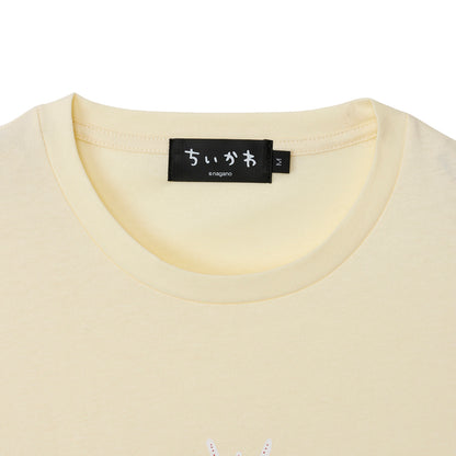 吉伊卡哇 长袖T恤 甜甜圈 黄米色