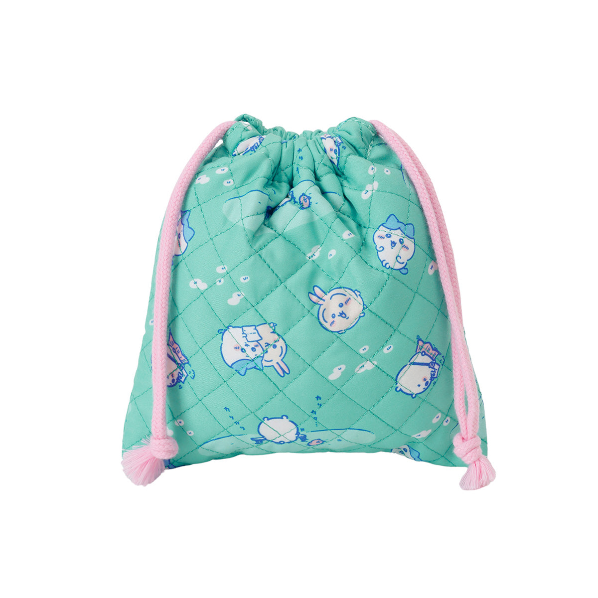 ちいかわ 巾着 試験勉強 グリーン