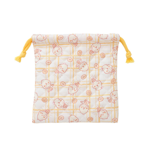 ちいかわ 巾着 ドーナッツ イエロー